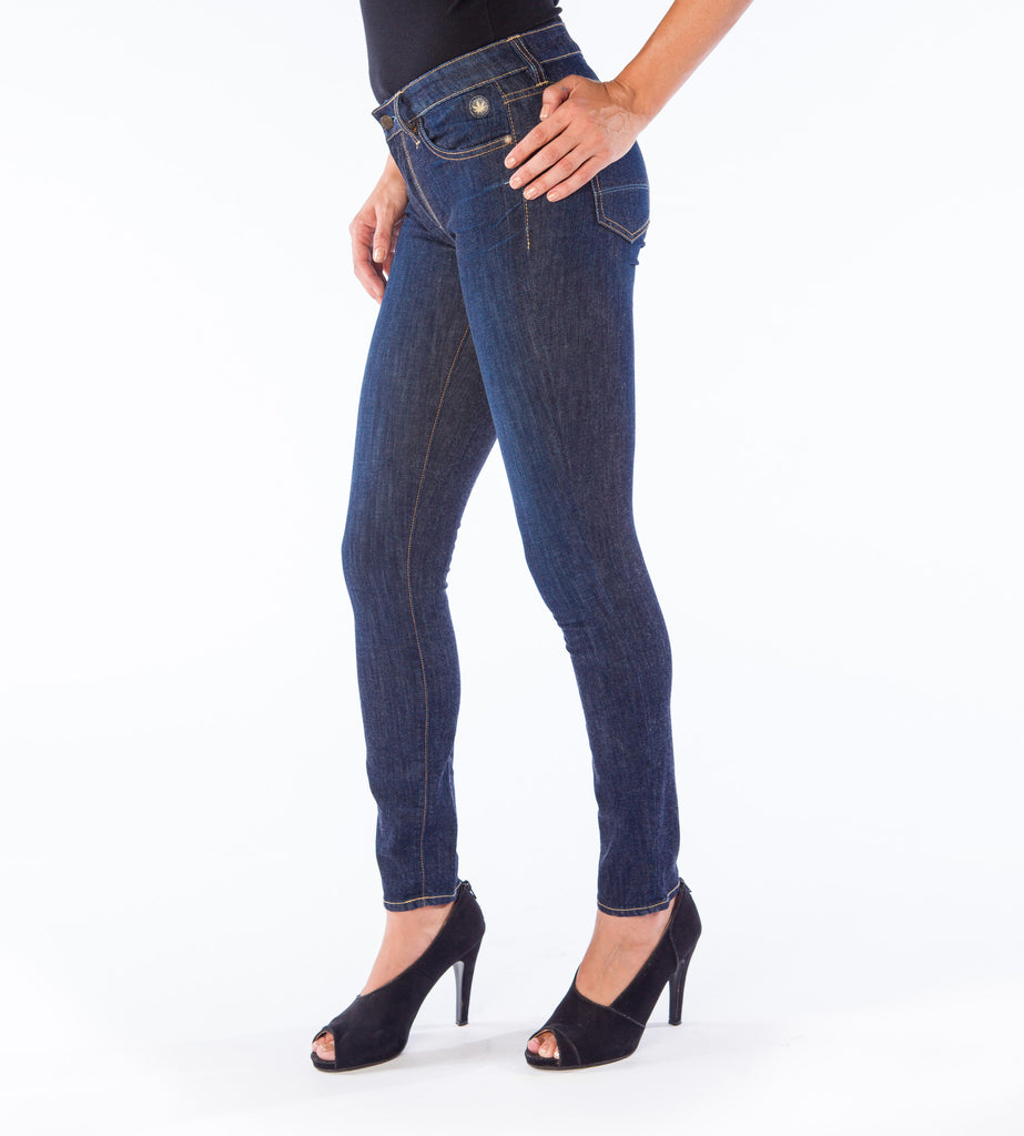 Women’s Skinny Jeans – Vintage Dark Blue